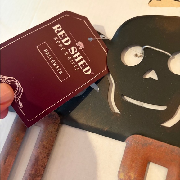 Old Soul Cemetery Metal Wall Art/Sign - Black and Brown - Picture 2 of 3